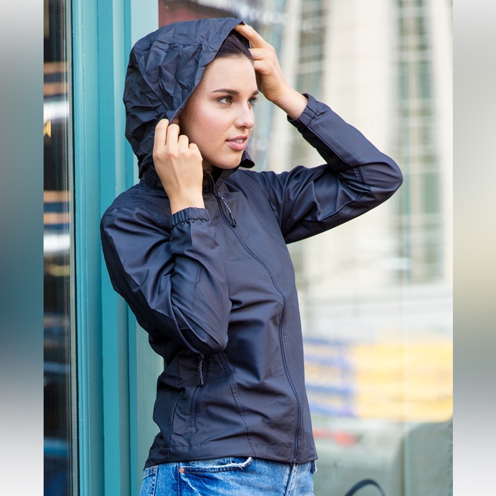 Fossa Apparel Ladies Mist Windbreaker Jacket - Picture 4 of 10